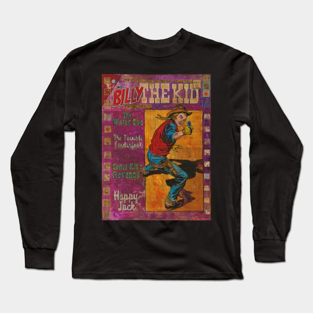 Billy the Kid Long Sleeve T-Shirt by Raybomusic01